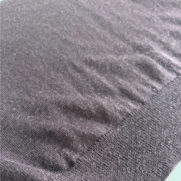 Calvin Klein wool blend Gray and Purple Half-Zip Sweater Sz M - Picture 10 of 10